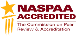 NASPAA ACCCREDITED The Commision on Peer Review and Accreditation
